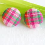 Pink Plaid with Orange and ..